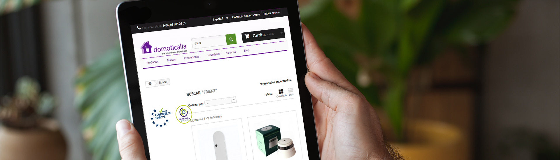 ¿Dónde puedo comprar dispositivos frient?