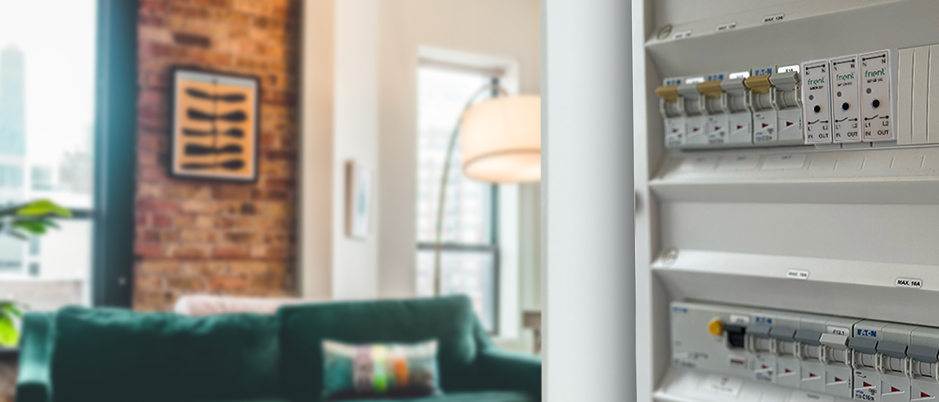 frient Smart DIN Relay with Zigbee